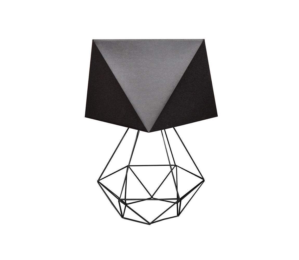 Asztali lámpa ADAMANT SMALL 1xE27/60W/230V fekete