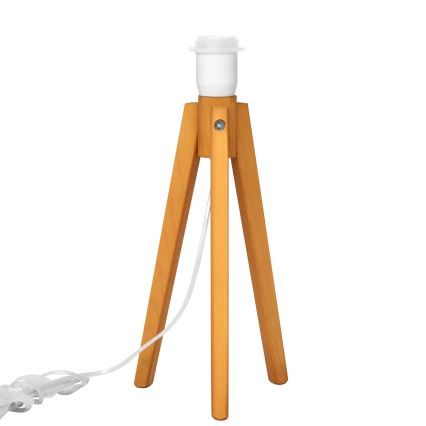 Asztali lámpa ALBA 1xE27/15W/230V krém/tölgy