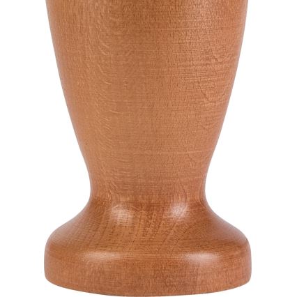 Asztali lámpa AMFORA 1xE27/60W/230V barna/bükkfa