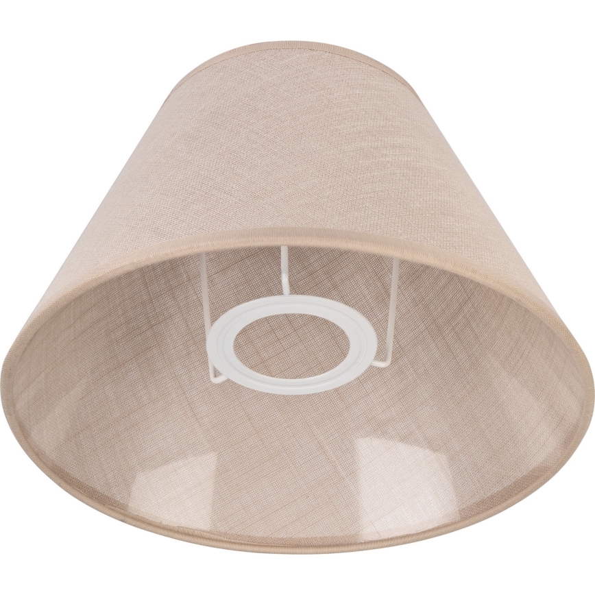 Asztali lámpa AMFORA 1xE27/60W/230V bézs/bükkfa