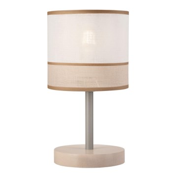 Asztali lámpa ANDREA 1xE27/60W/230V bükk