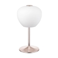 Asztali lámpa ARAGON 3xG9/3W/230V fehér/rose gold