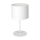 Asztali lámpa ARDEN 1xE27/60W/230V á. 18 cm fehér