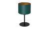 Asztali lámpa ARDEN 1xE27/60W/230V á. 18 cm zöld/arany