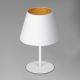 Asztali lámpa ARDEN 1xE27/60W/230V á. 20 cm fehér/arany