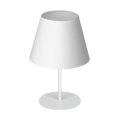 Asztali lámpa ARDEN 1xE27/60W/230V á. 20 cm fehér