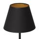 Asztali lámpa ARDEN 1xE27/60W/230V á. 20 cm fekete/arany