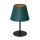 Asztali lámpa ARDEN 1xE27/60W/230V á. 20 cm zöld/arany