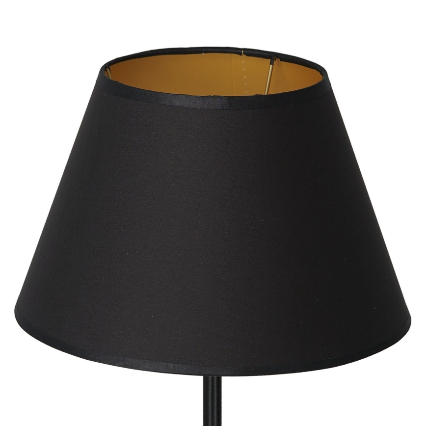 Asztali lámpa ARDEN 1xE27/60W/230V á. 30 cm fekete/arany