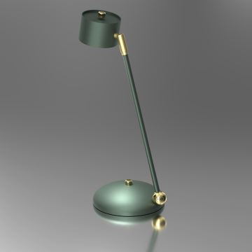Asztali lámpa ARENA 1xGX53/11W/230V zöld/arany