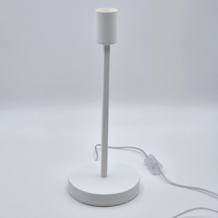 Asztali lámpa ASTRID 1xE27/60W/230V fehér