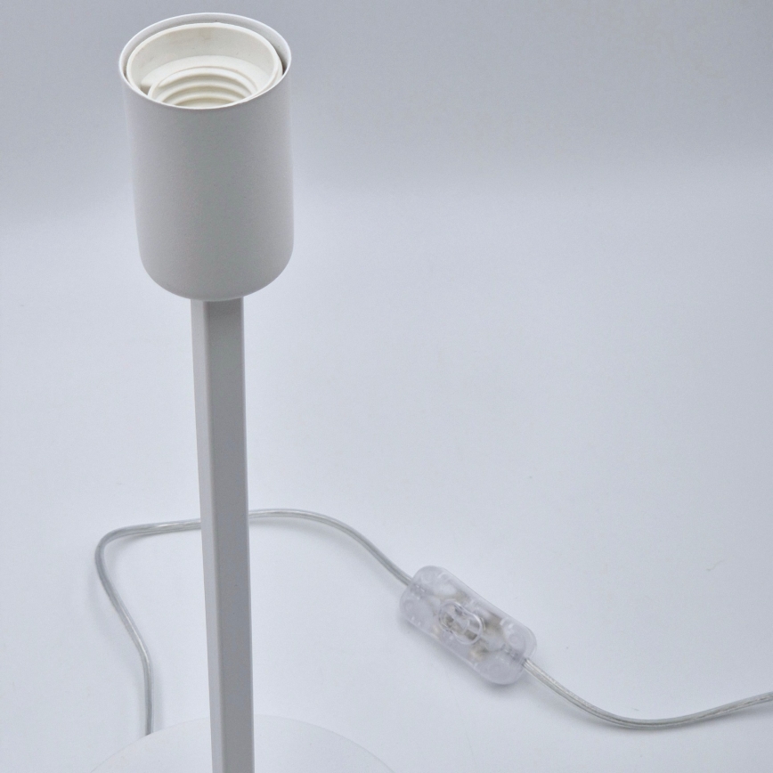 Asztali lámpa ASTRID 1xE27/60W/230V fehér