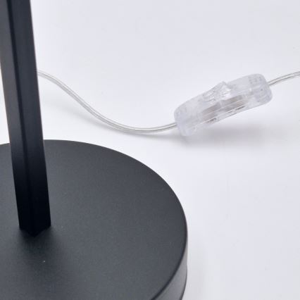 Asztali lámpa ASTRID 1xE27/60W/230V matt fekete