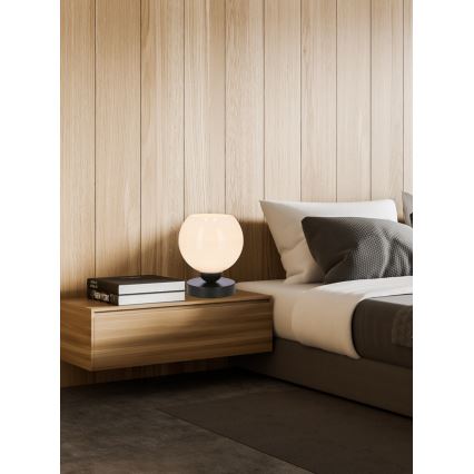 Asztali lámpa CALDERA 1xE27/60W/230V fekete