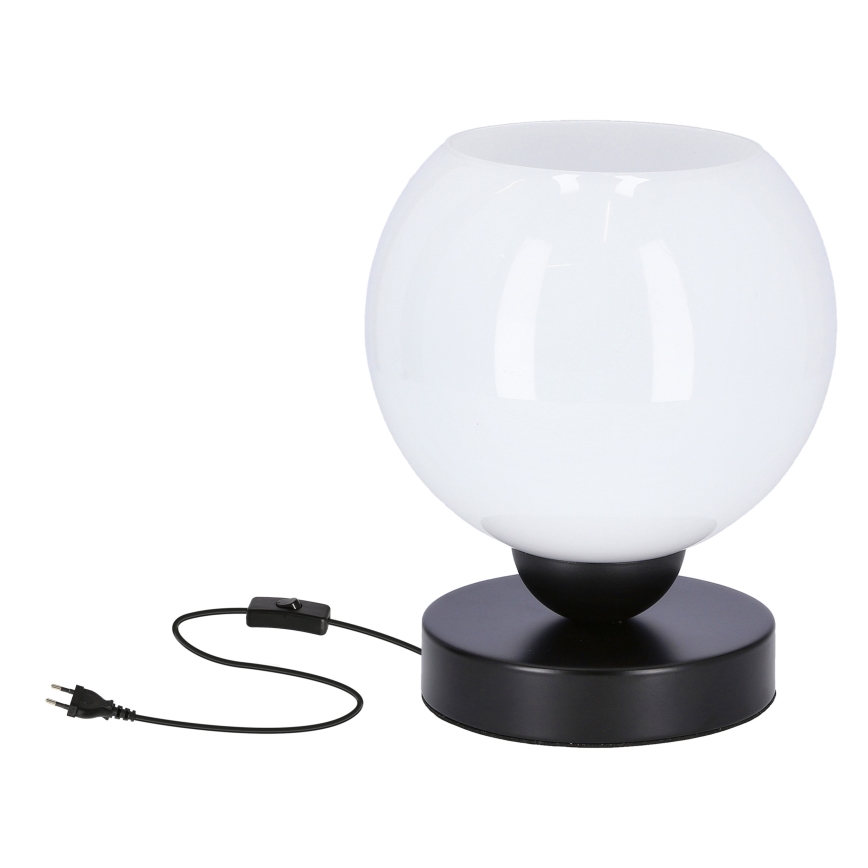 Asztali lámpa CALDERA 1xE27/60W/230V fekete