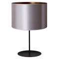Asztali lámpa CANNES 1xE14/15W/230V 20 cm ezüst/réz/fekete