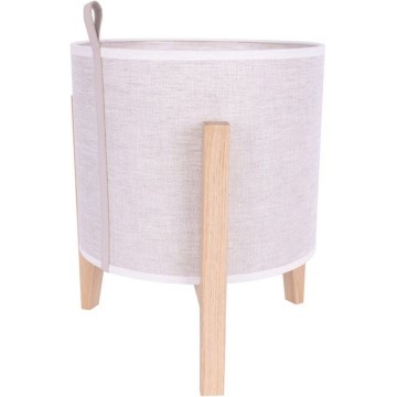 Asztali lámpa CASIOPEA 1xE27/40W/230V 30 cm tölgy