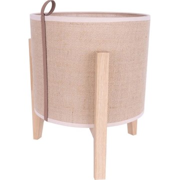 Asztali lámpa CASIOPEA 1xE27/40W/230V 30 cm tölgy