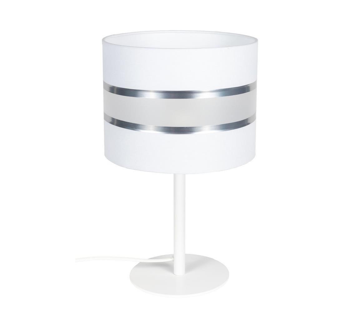  Asztali lámpa CORAL 1xE27/60W/230V fehér 