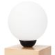 Asztali lámpa EMI BALL 1xG9/15W/230V bükkfa