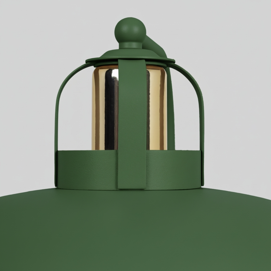 Asztali lámpa FELIX 1xE27/60W/230V zöld