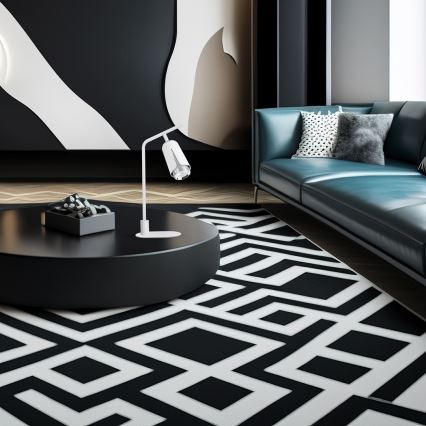 Asztali lámpa FLOWER 1xGU10/8W/230V fehér