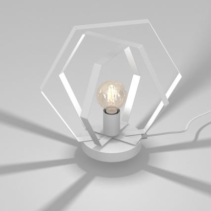 Asztali lámpa HEXAGON 1xE27/15W/230V