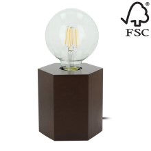 Asztali lámpa HEXAR 1xE27/25W/230V - FSC minősítéssel