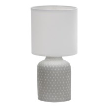 Asztali lámpa INER 1xE14/40W/230V szürke