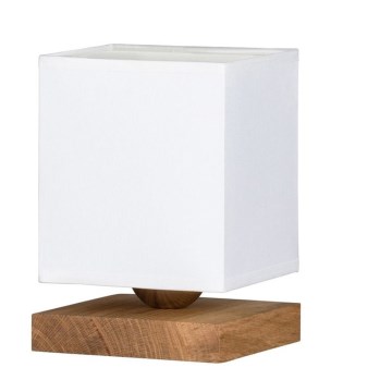 Asztali lámpa INGER 1xE27/25W/230V tölgy