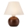 Asztali lámpa JUTA 1xE27/60W/230V bükk