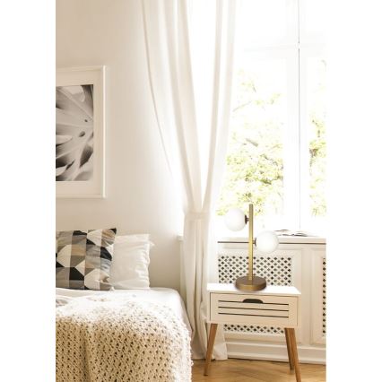 Asztali lámpa KAMA 2xG9/28W/230V