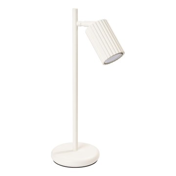 Asztali lámpa KARBON 1xGU10/10W/230V krémes