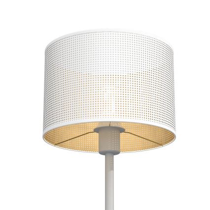 Asztali lámpa LOFT SHADE 1xE27/60W/230V á. 25 cm fehér/arany