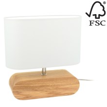 Asztali lámpa MARINNA 1xE27/25W/230V - FSC minősítéssel