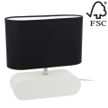 Asztali lámpa MARINNA 1xE27/25W/230V - FSC minősítéssel