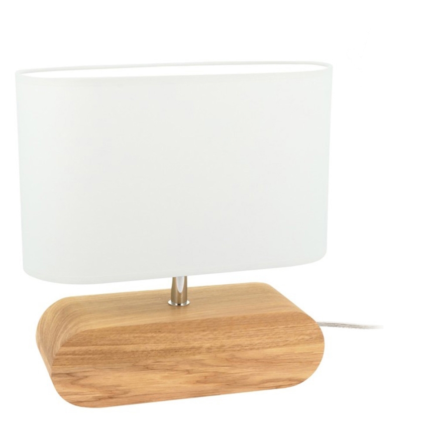 Asztali lámpa MARINNA 1xE27/25W/230V tölgy