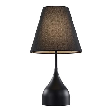 Asztali lámpa MATINA 1xE27/40W/230V fekete