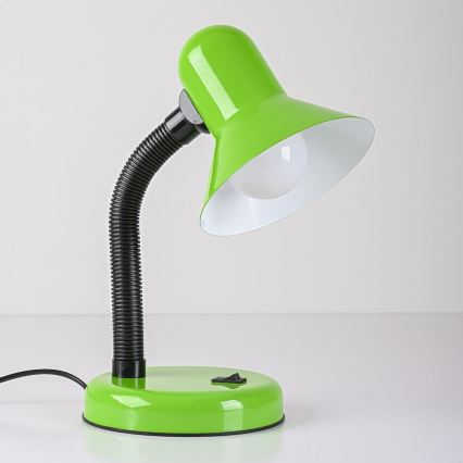 Asztali lámpa MENTOR 1xE27/15W/230V zöld