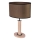 Asztali lámpa MERCEDES 1xE27/40W/230V 46 cm barna/tölgy
