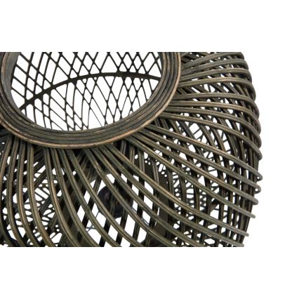 Asztali lámpa MOZA 1xE27/60W/230V bambusz zöld