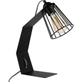Asztali lámpa NANDO 1xE27/15W/230V fekete