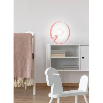 Asztali lámpa NEXO 1xE27/40W/230V rózsaszín