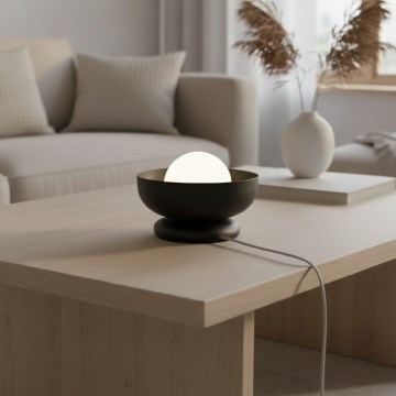 Asztali lámpa OZZY 1xG9/8W/230V fekete