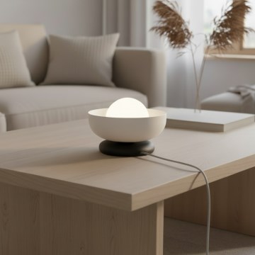 Asztali lámpa OZZY 1xG9/8W/230V szürke