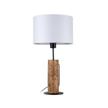 Asztali lámpa PINO 1xE27/40W/230V fenyő