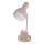 Asztali lámpa POPPY 1xE27/25W/230V rózsaszín