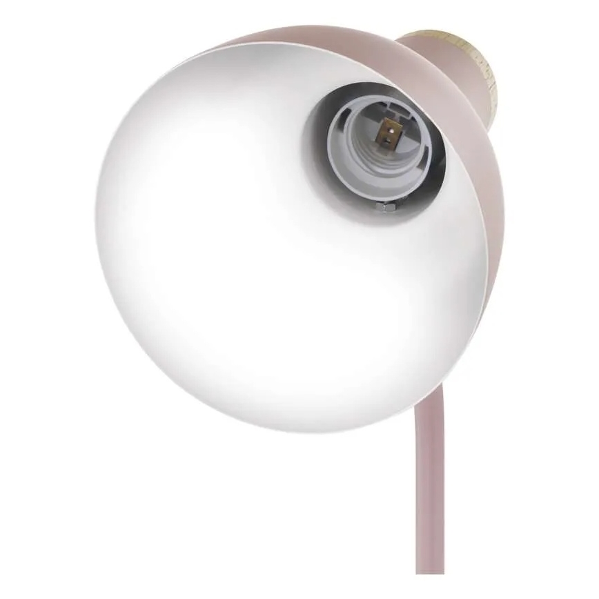 Asztali lámpa POPPY 1xE27/25W/230V rózsaszín