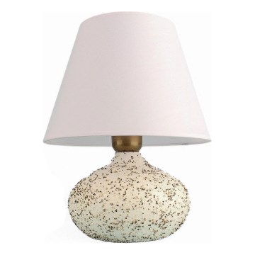 Asztali lámpa RAMZES 1xE27/40W/230V fehér