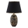 Asztali lámpa RAMZES 1xE27/40W/230V fekete/arany